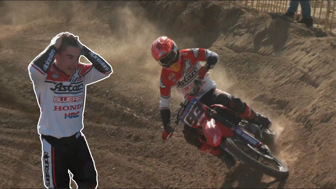 marc marquez zurueck auf dem bik