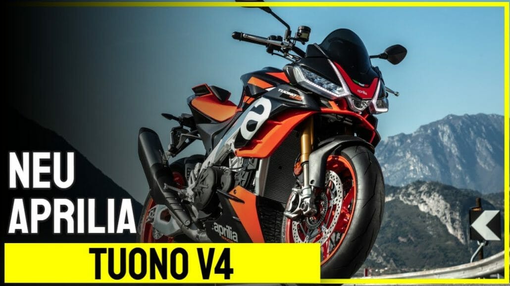 Neue Aprilia Tuono V4 für 2021 neue aprilia tuono v4 fuer 2021