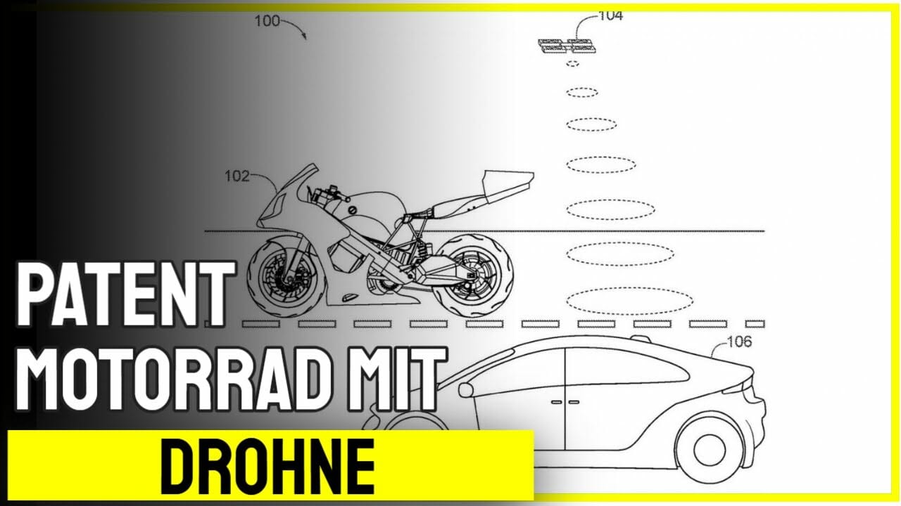 Patent – Motorrad mit Drohnen ausgestattet 25 patent motorrad mit drohnen ausg