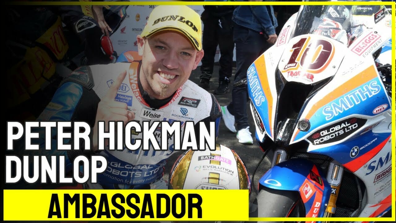 Peter Hickman becomes Dunlop ambassador 25 peter hickman becomes dunlop amb