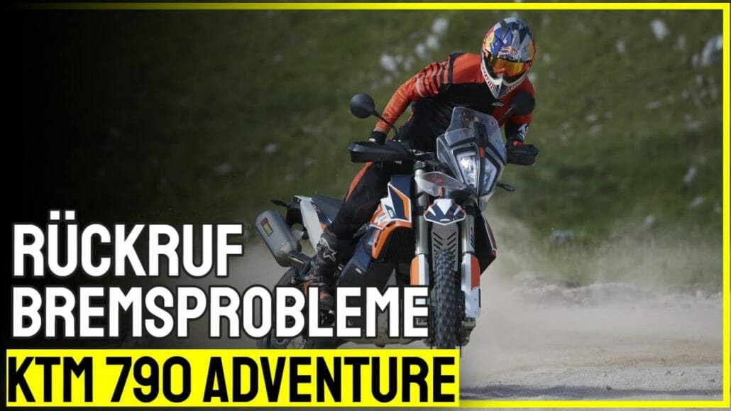 Rückruf – Bremsprobleme bei der KTM 790 Adventure rueckruf bremsprobleme bei der k
