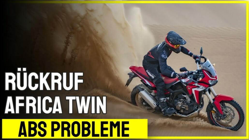 Rückruf der Africa Twin wegen Problemen mit dem ABS rueckruf der africa twin wegen p