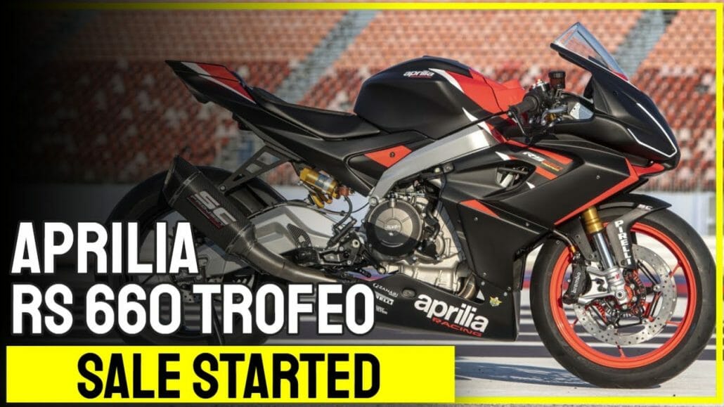 selling of the aprilia rs 660 tr