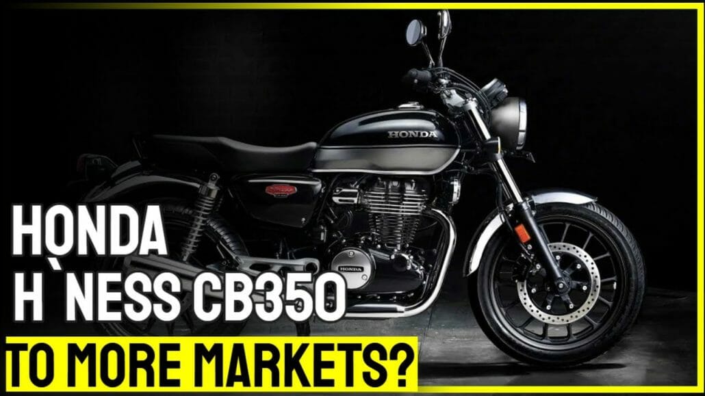 The Honda CB350 could also come to other markets the honda cb350 could also come