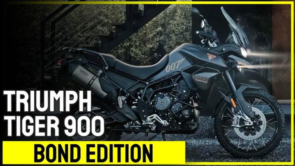 triumph tiger 900 bond edition