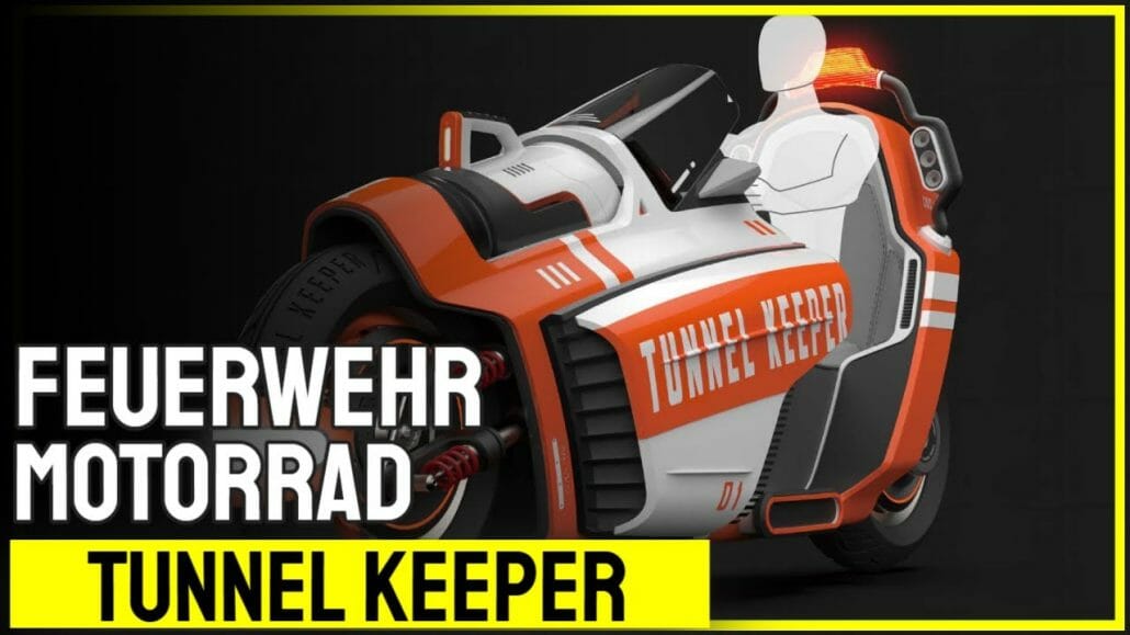 Tunnel Keeper – das Feuerwehr-Motorrad tunnel keeper das feuerwehr moto