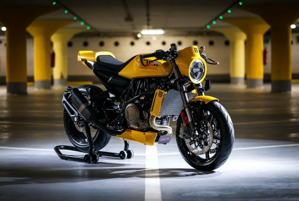 GRMoto Yellow Arrow – Vitpilen dezent aufgewertet GRMoto Yellow Arrow Husqvarna 701 Custom 11