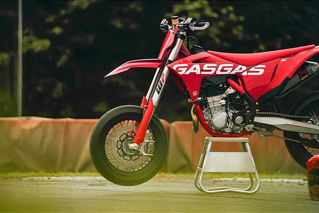 GasGas baut die MC 450F zur Supermoto um GasGas Supermoto