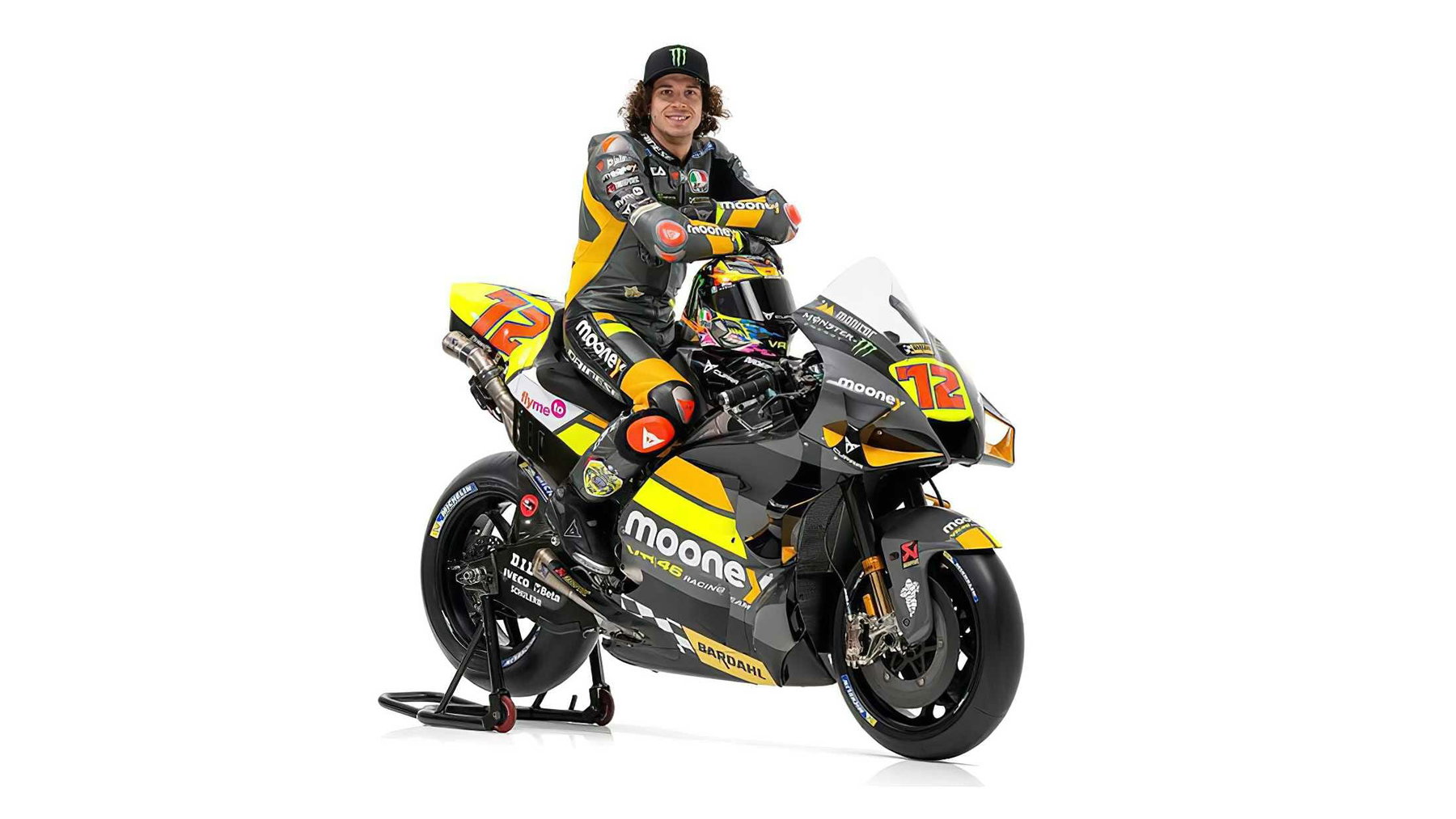 MotoGP-Maschine des VR46 Racing Teams von Valentino Rossi