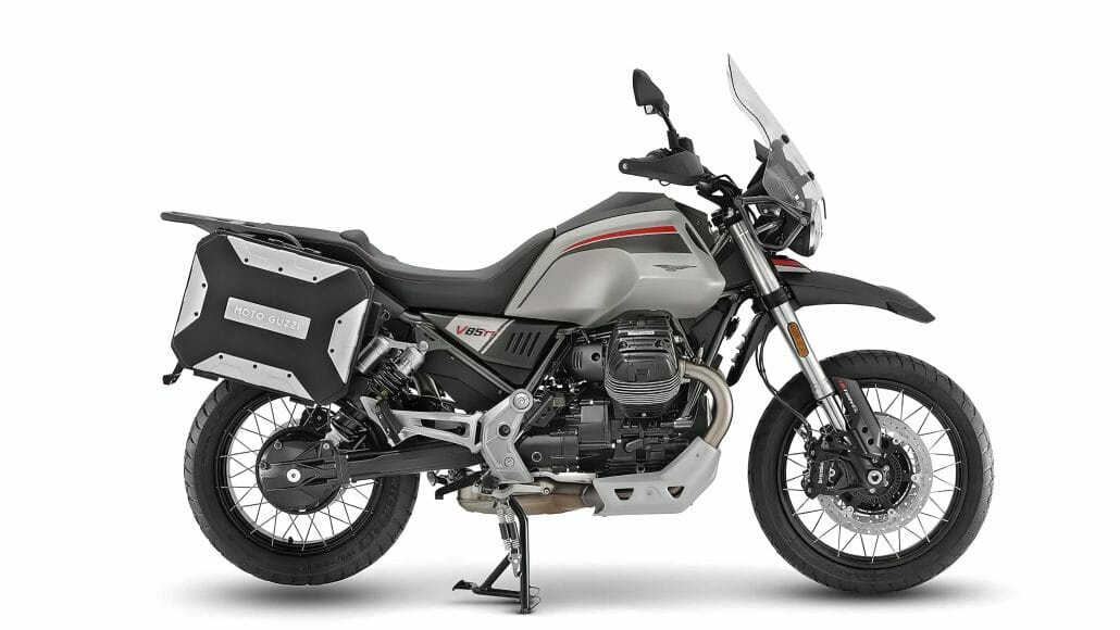 New colors for the Moto Guzzi V7 and V85 TT 14 Moto Guzzi V85 TT Travel grau grigna