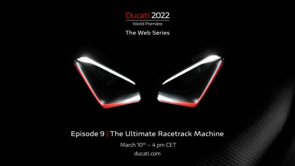 Ducati: The ultimate race track machine 30 DWP22 Episode9 SaveTheDate UC370446 High