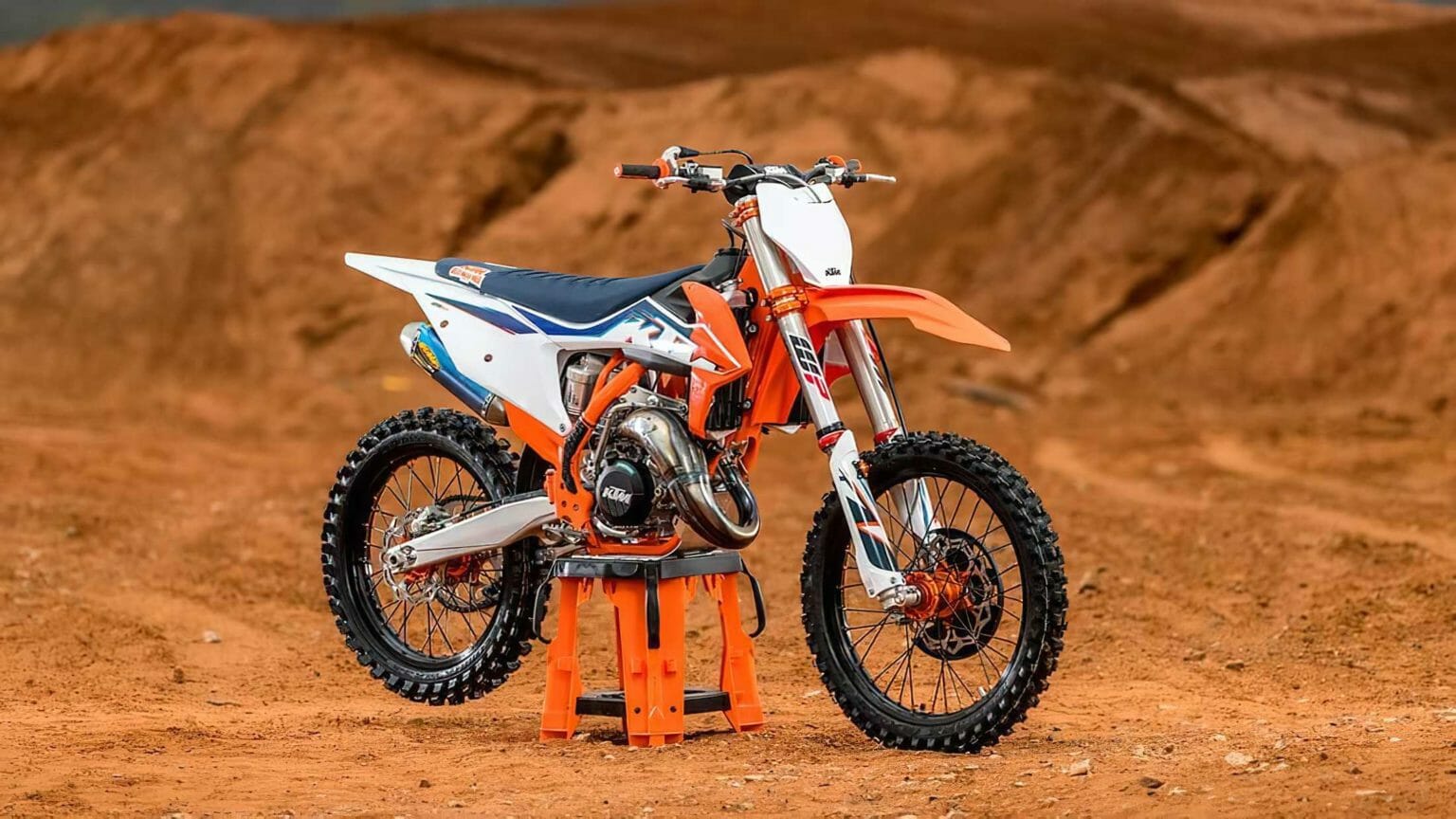 KTM, Husqvarna and GasGas are recalling the 125 2-strokes KTM 125cc Rueckruf