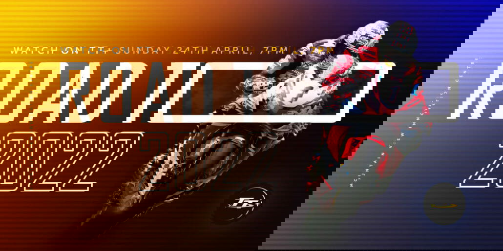 Isle of Man TT 2022 Preview Show „Road to 2022“ 48 WatchonTT RoadToTT Eventbrite 2160x1080px