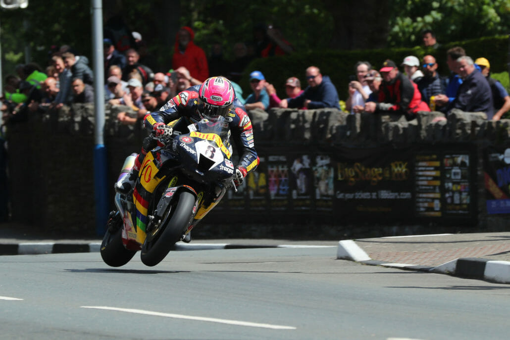 Davey Todd beim Senior TT