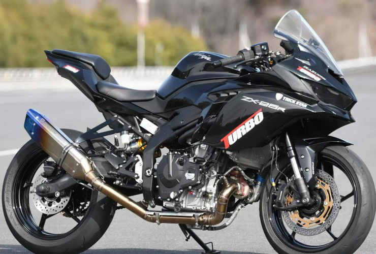 Kawasaki ZX-25R mit Turbo 33 Kawasaki ZX 25R Turbo 6