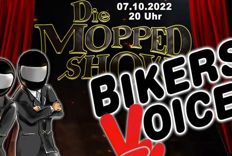 Mit BIKERS VOICE über das Tiroler 95db Modell & Lärmmessungen - mit CALL IN - Die Mopped Show #55 54 Template 26