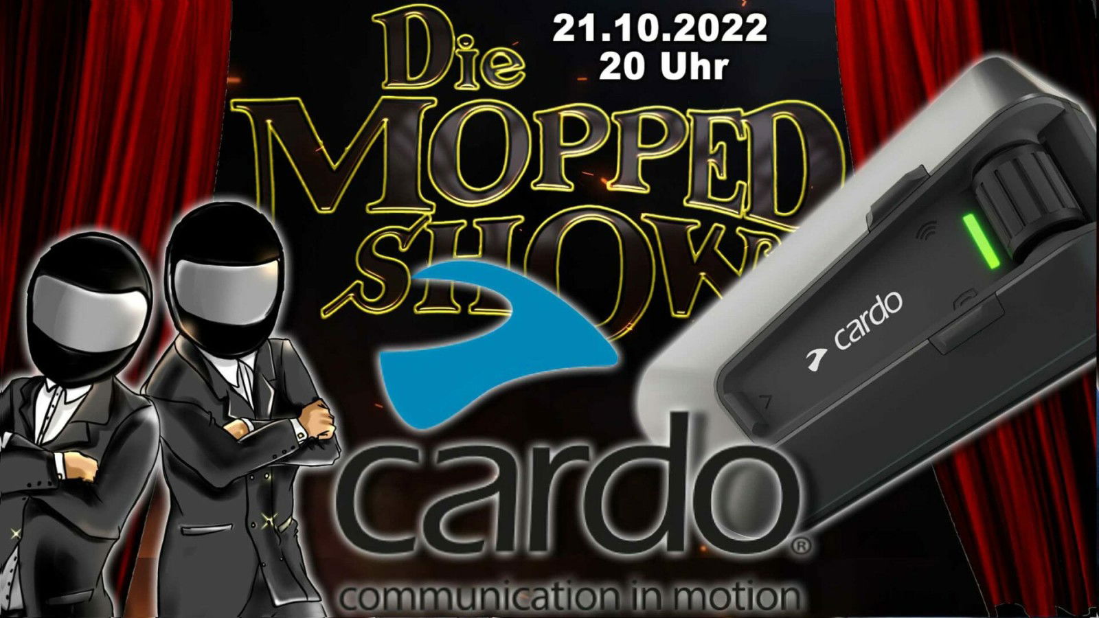 Gespräch mit CARDO über Motorradkommunikation (Intercoms) - Die Mopped Show #55 25 Template 28