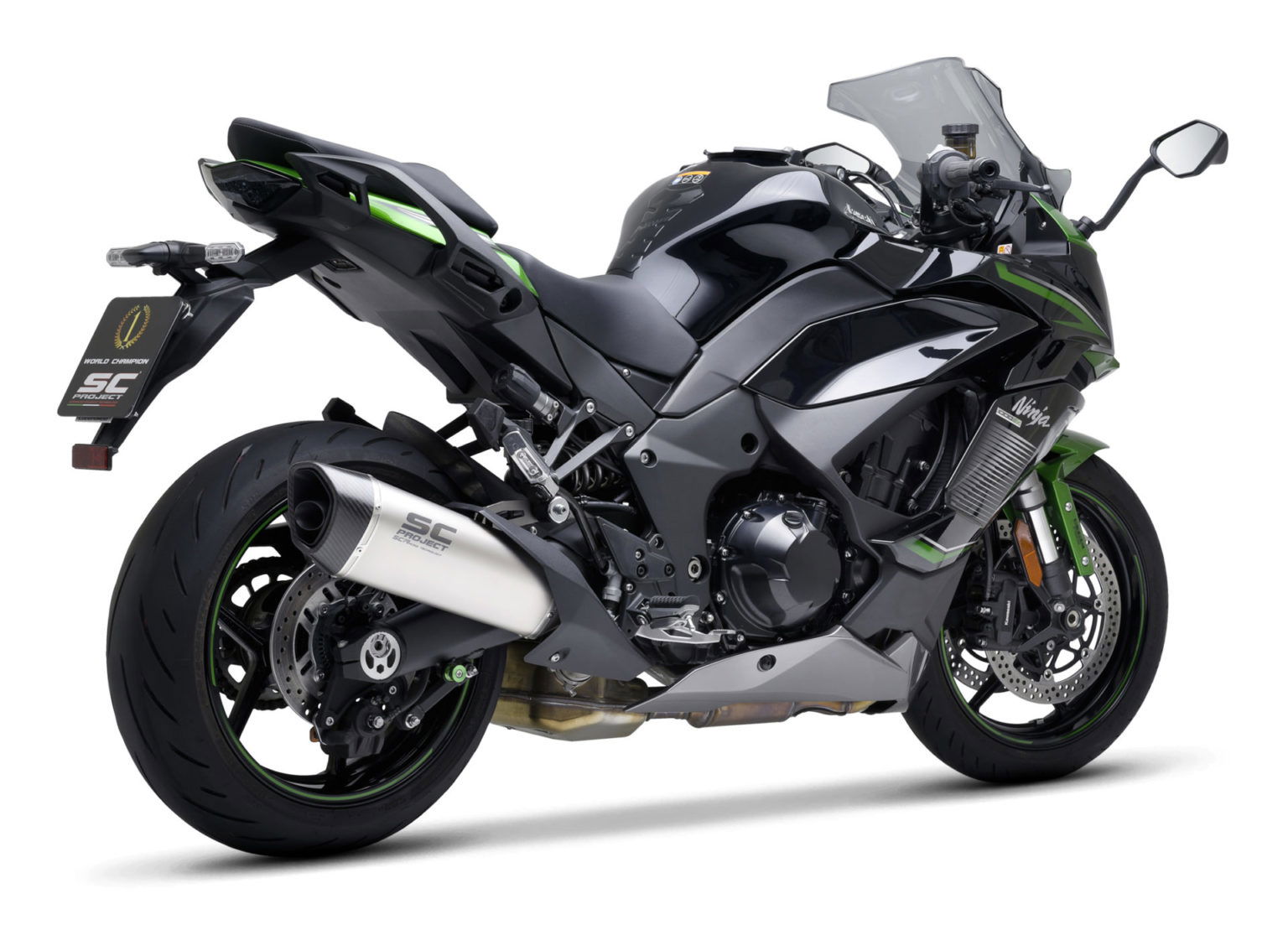SC-Project brings the SC1-R silencer for the Kawasaki Ninja 1000SX 23SC P01 SC1 R Kawasaki Ninja 1000SX 1