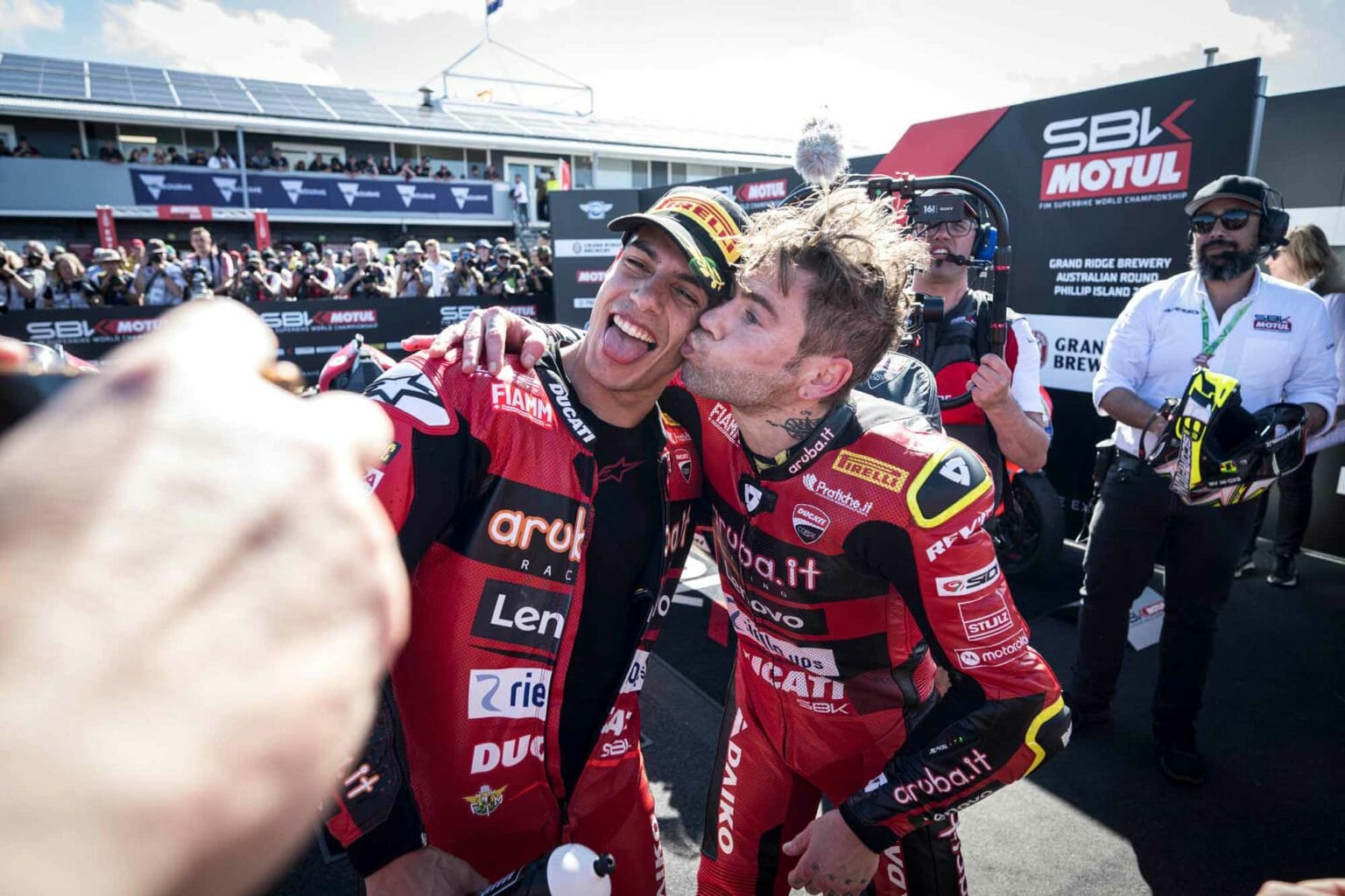 Superbike-WM: Alvaro Bautista gewinnt auch 2. Rennen auf Phillip Island AP20853 UC484682 High