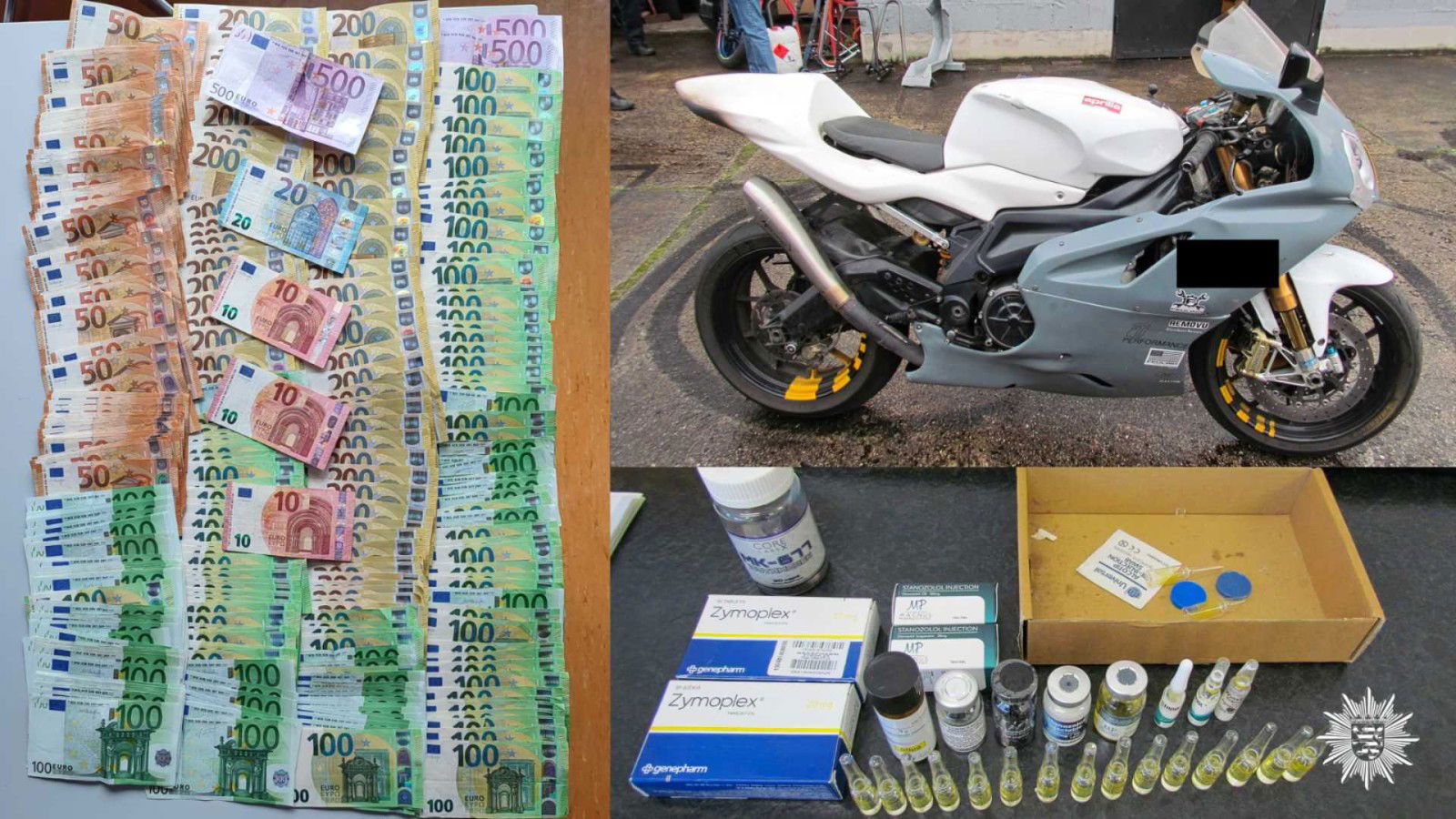 „Motorrad-Raser“ von der Polizei gestoppt: Beschlagnahme des Fahrzeugs und weiterer Beweise 25 Quelle Polizei Frankfurt