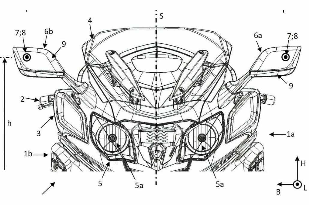 BMW develops stereo cameras for motorcycles: The future of safety on two wheels 20 BMW Kamera Patent 1