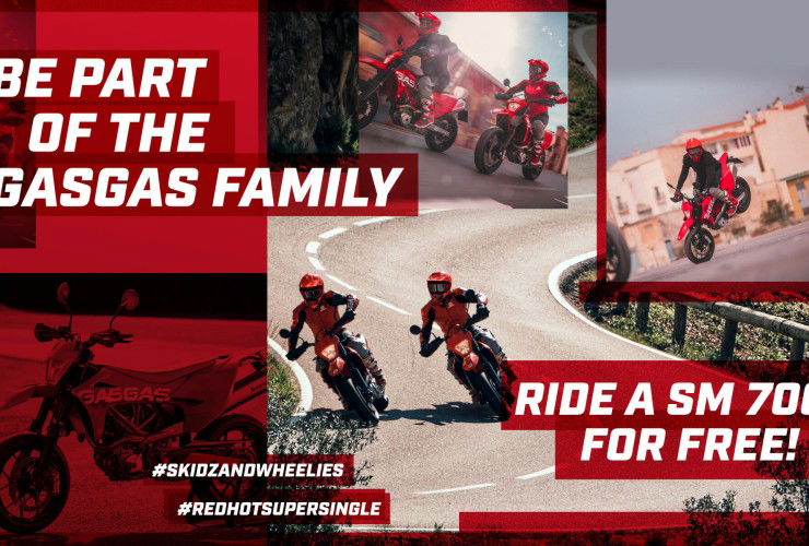 GasGas sucht neuen Straßenbotschafter für die SM 700 33 Become a GASGAS Street Bike Ambassador