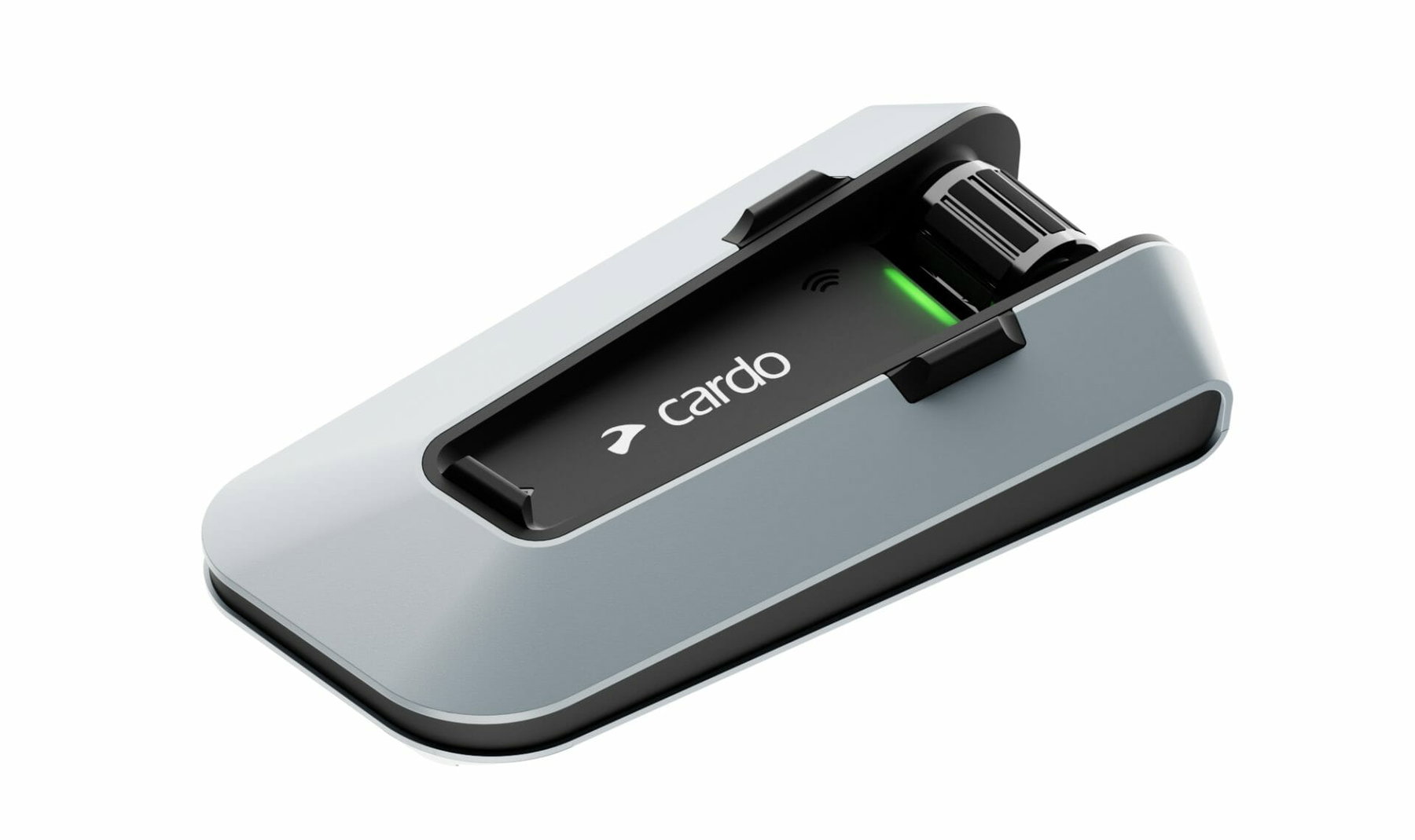 Cardo Packtalk Custom device in a detail view with the control module