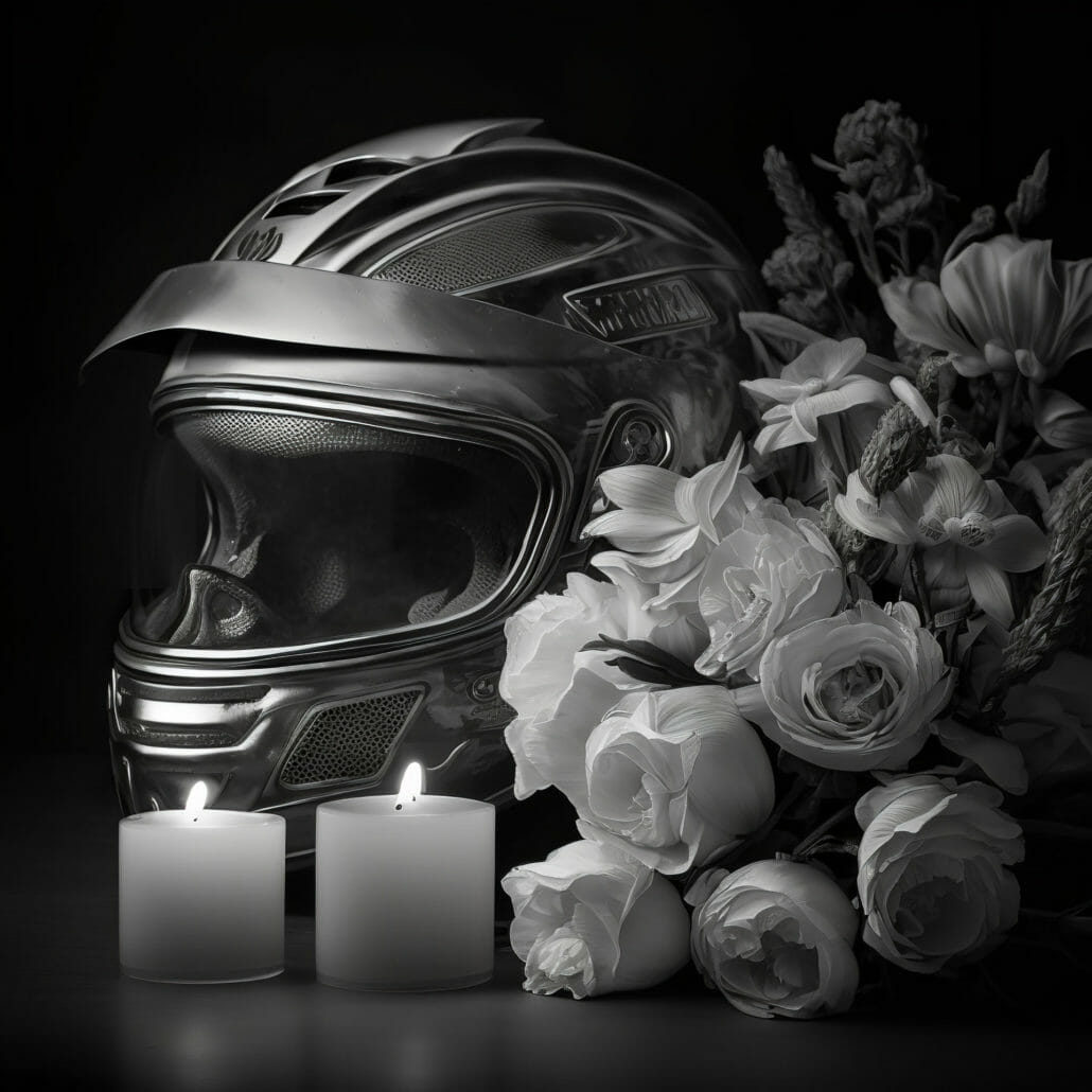 U-Turn endet tödlich für Motorradfahrer: Berufung muss über die Höhe der Strafe entscheiden 10 Trauer