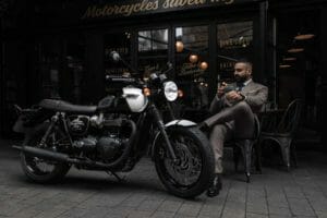 Triumph Bonneville T120 Black DGR Limited Edition 45