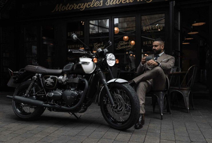 Einzigartige Bonneville T120 Black DGR Limited Edition markiert 10-jähriges Jubiläum von Triumph und DGR 66 Triumph Bonneville T120 Black DGR Limited Edition 45