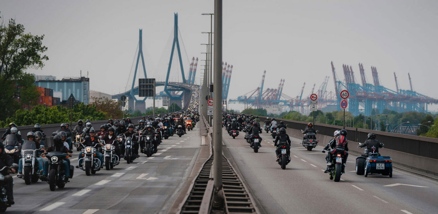 Increased police checks at Hamburg Harley Days 2025 – 30 motorcycles seized 2023HD13 Hamburg Harley Days Review 2