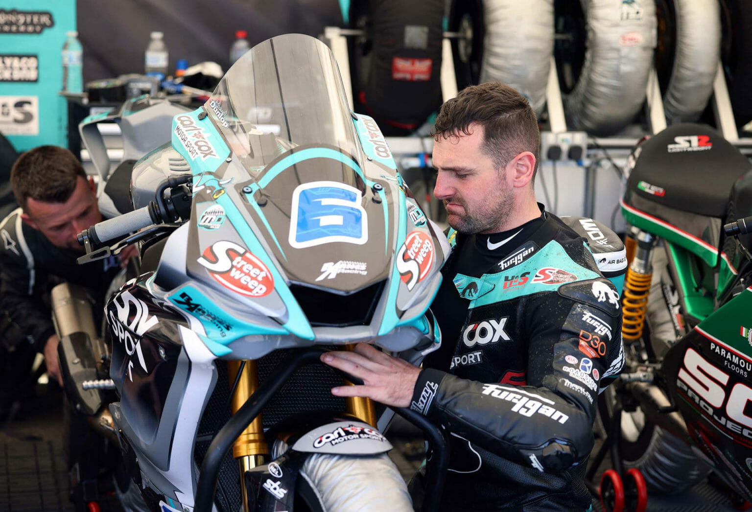 230529 michael dunlop 2 supersport first qualifying tt 2023