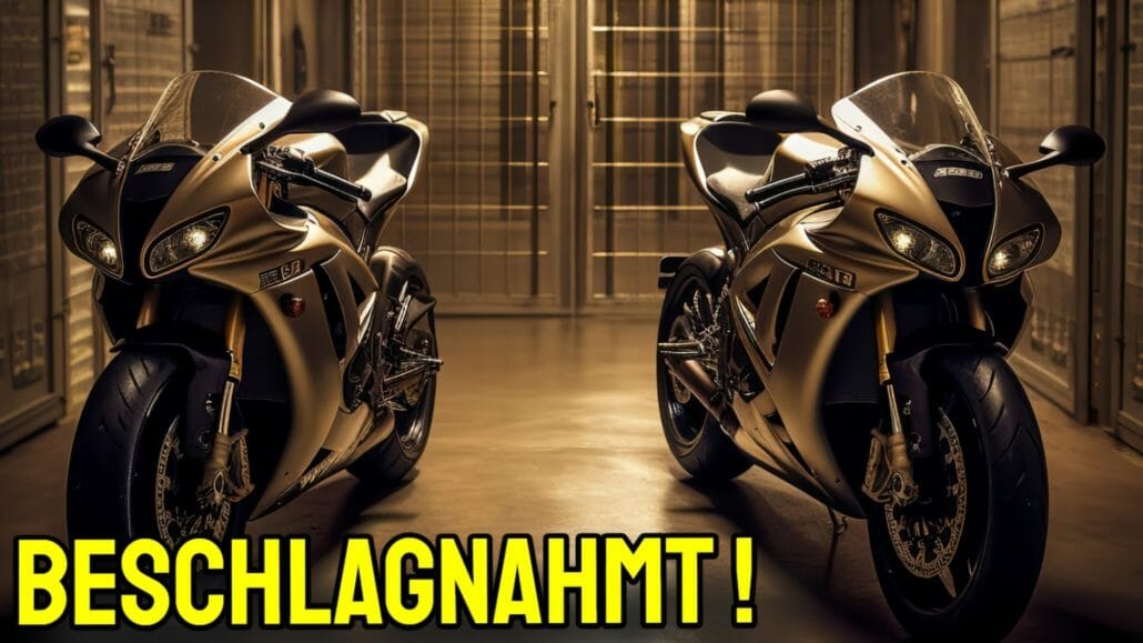 MotorraederBeschlagnahmt