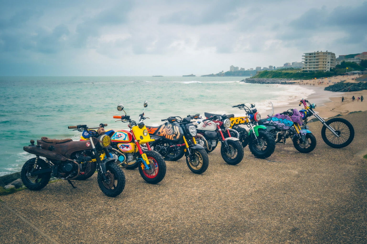 Honda presents 7 customized minibikes at Wheels & Waves Festival 2023 441535 Wheels Waves Minis Customs