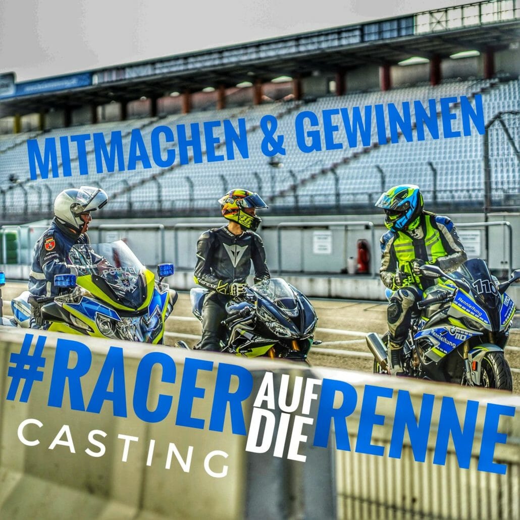 Racer auf die Renne 1