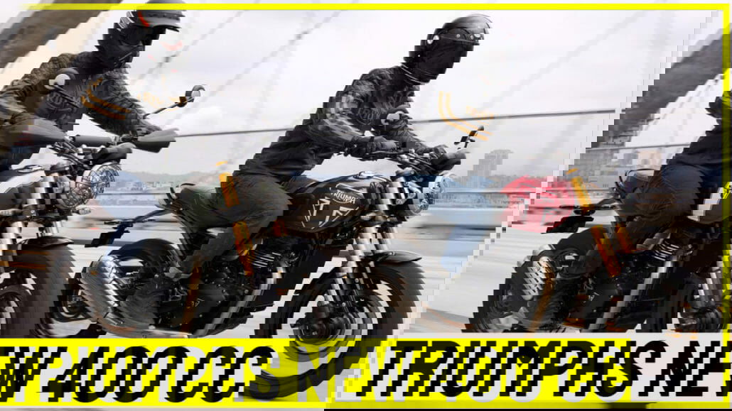 TRIUMPH presents two new heroes of the Modern Classics range: Speed 400 and Scrambler 400 X Template