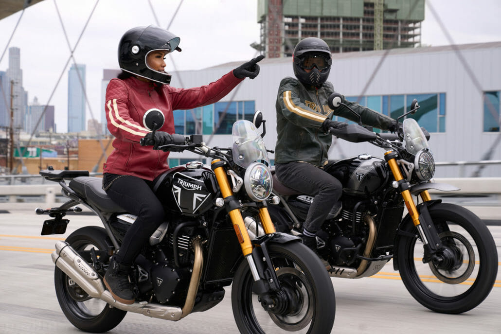 Triumph Speed 400 Cockpit und Instrumente