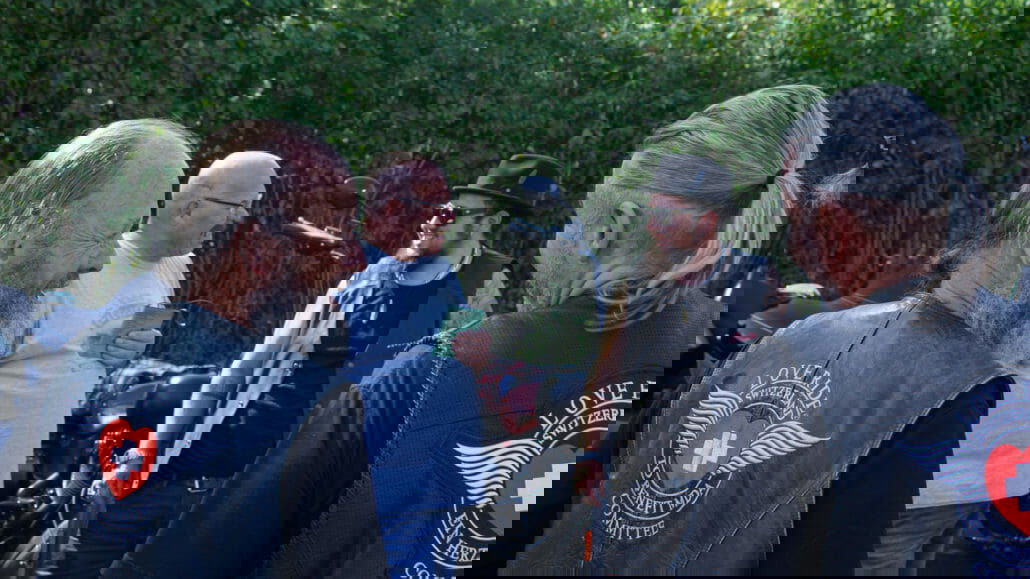 A small dream comes true - private concert for accident victims at Love Ride 5 Ein kleiner Traum wird wahr – Privatkonzert von Marc Amacher fuer Unfallopfer am Love Ride 7