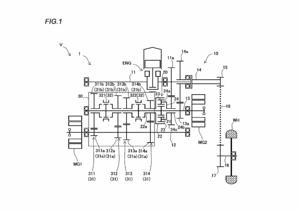 Honda und die Evolution des Hybridmotorrads 3 Honda Patent Hybridmotorrad 3 1