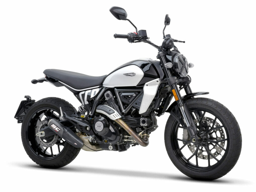 SC-Project stellt drei neue Endschalldämpfer für die Ducati Scrambler 800 des Jahres 2023 vor 28 23SC P06 Schalldaempfer fuer Ducati Scrambler 800 CR T