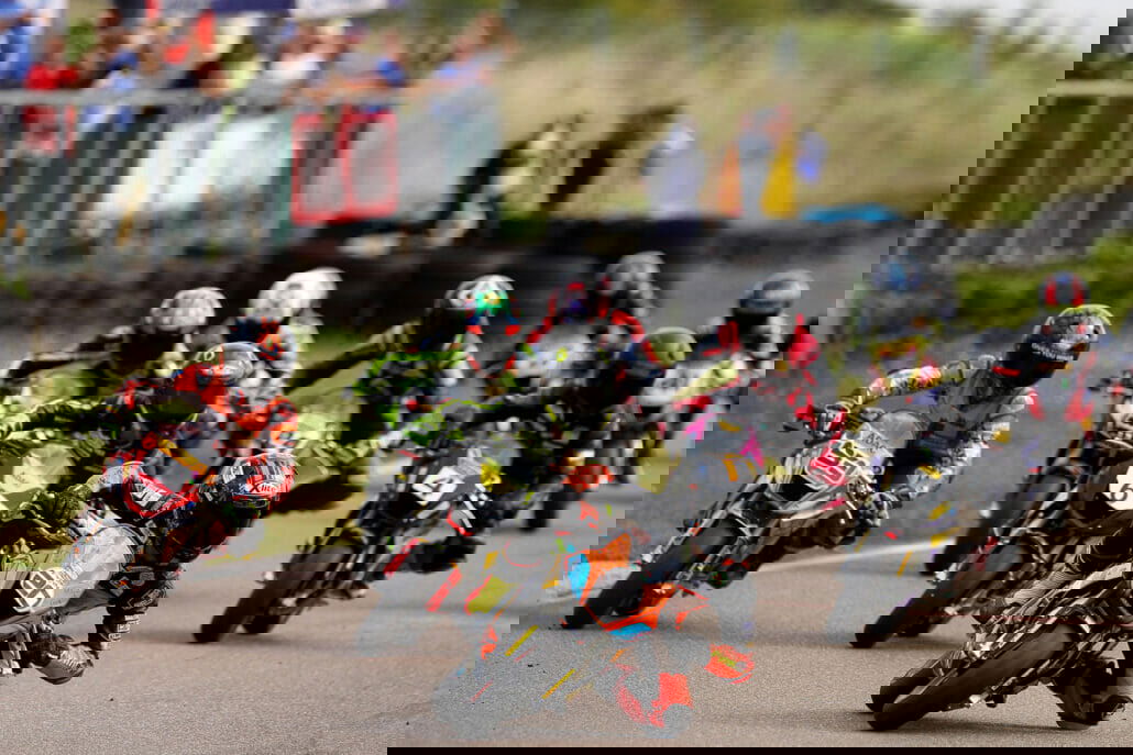 Fynn Kratochwil crowned first winner of FIM MiniGP Germany 2023 29 Fynn Kratochwil sichert sich den vorzeitigen Gesamtsieg mit einem dritten und zwei ersten Plaetzen