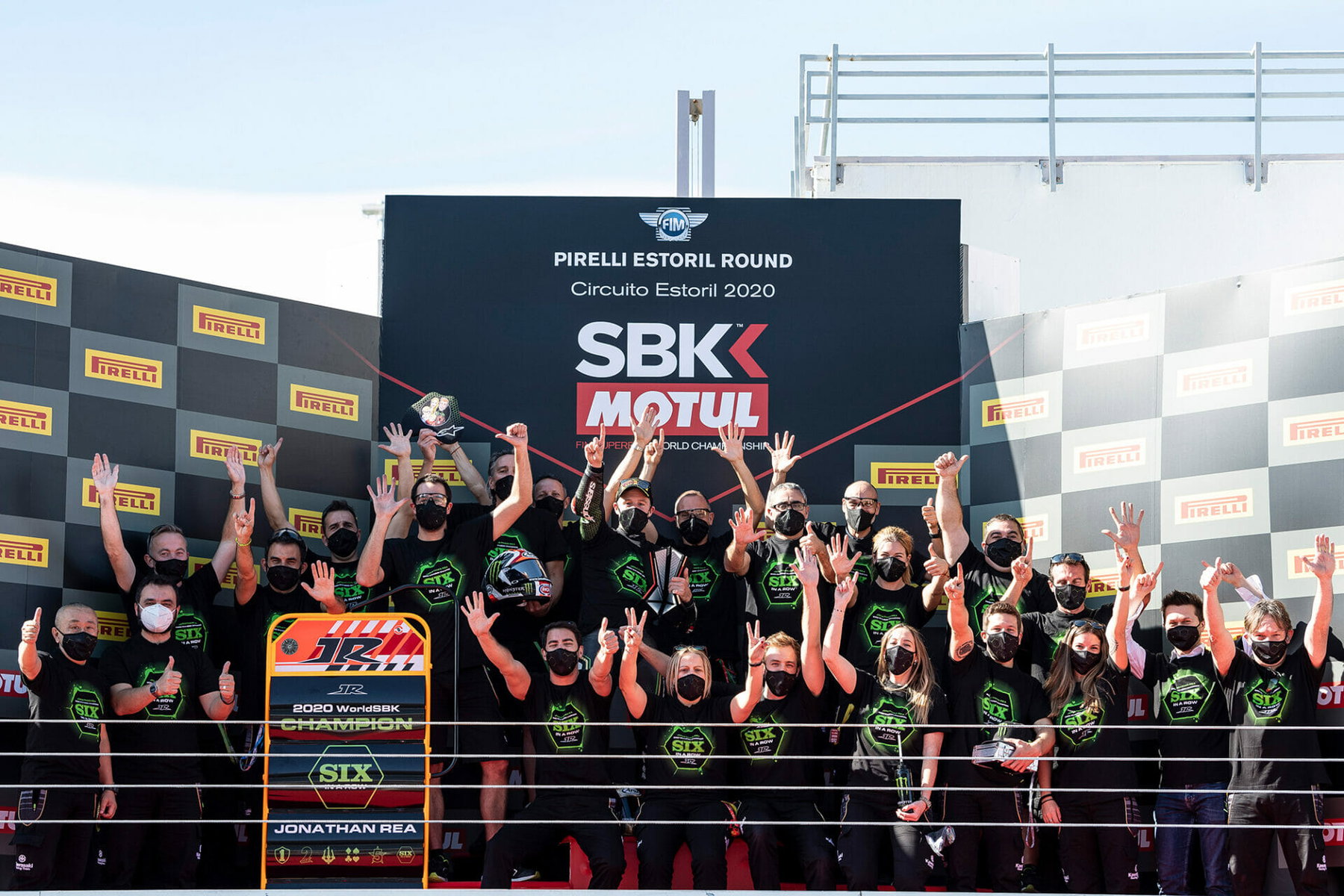 WorldSBK – Portugal – Estoril – 2026 1 hi 2020 R008 Estoril WorldSBK Saturday Rea Six in a Row GB53601 copia 2
