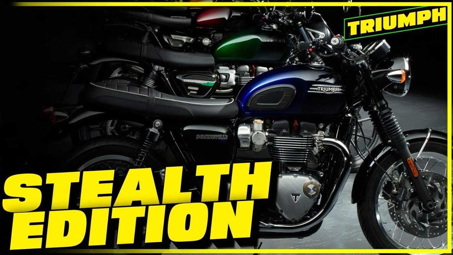 Triumph Bonneville Stealth Edition Thumbnail 1