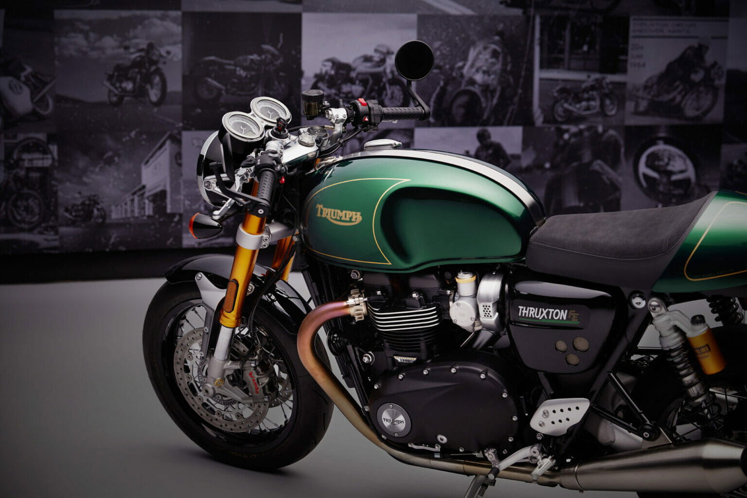 Die Triumph Thruxton verabschiedet sich stilvoll: Die Final Edition Triumph Thruxton Final Edition 2024 4
