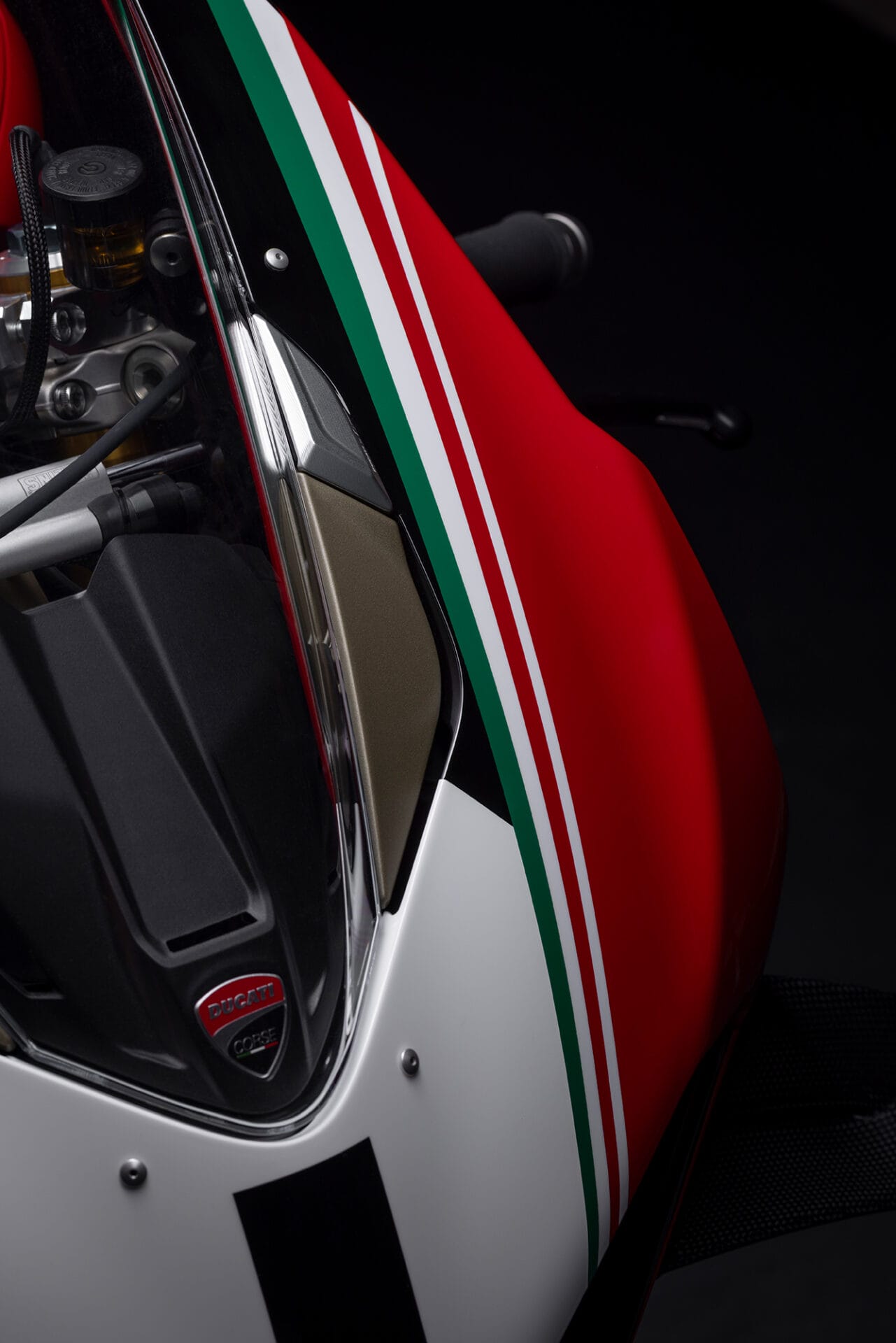 Ducati Panigale V4 SP kommt 2027: Neue Stufe zwischen V4 und V4 R 4 Detailaufnahme der Ducati Panigale V4 SP2 30° Anniversario 916