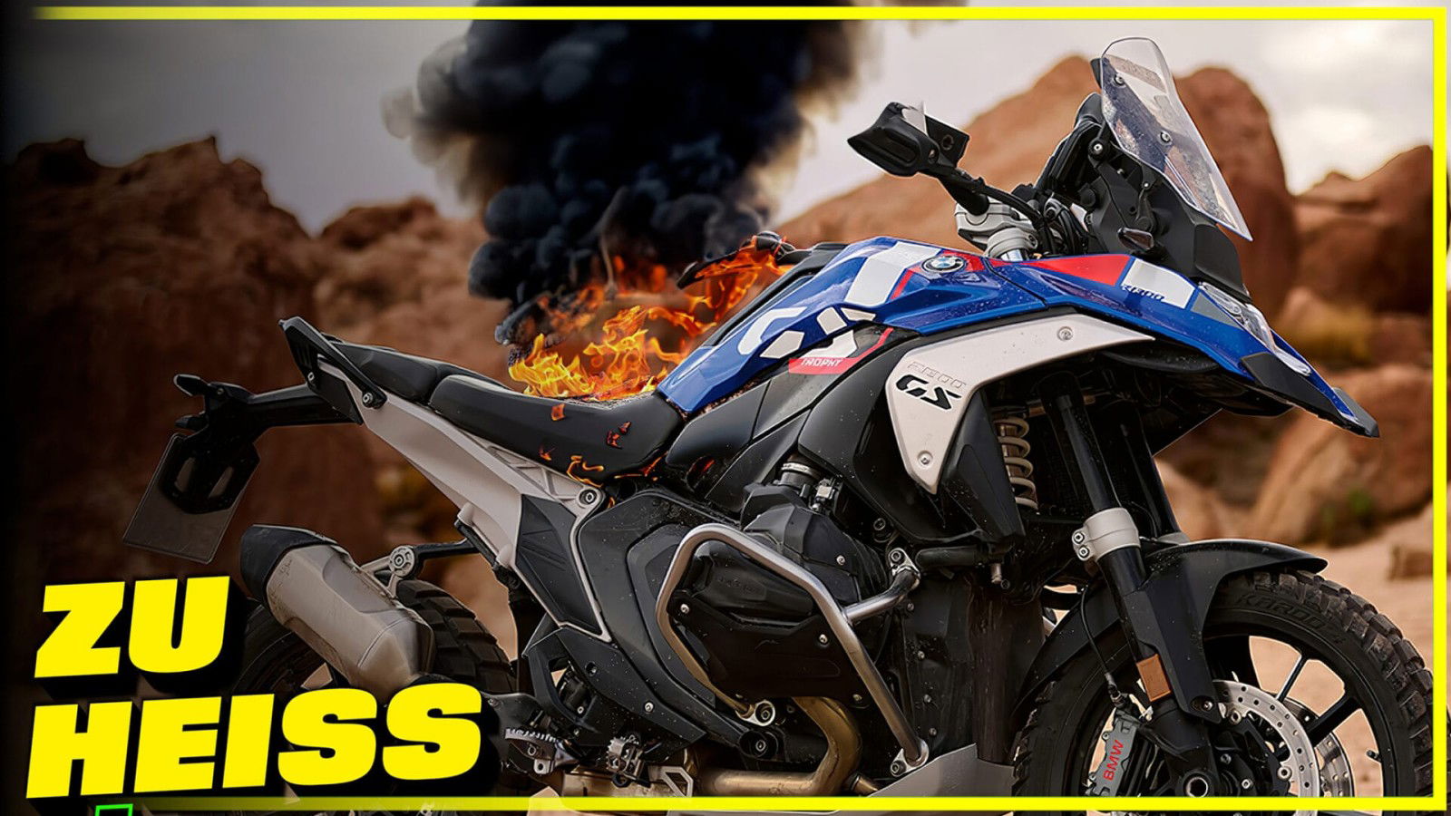 BMW R 1300 GS zu heiss