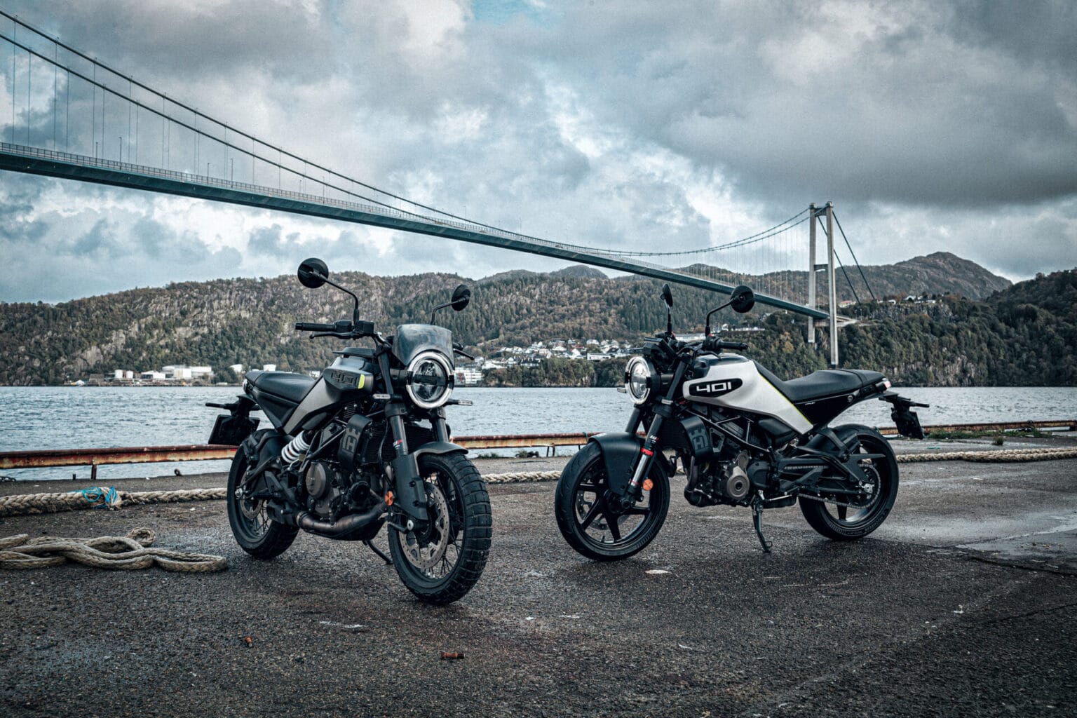 Husqvarna 2024: Neue Generation von Vitpilen und Svartpilen Svartpilen 401 and Vitpilen 401 2024