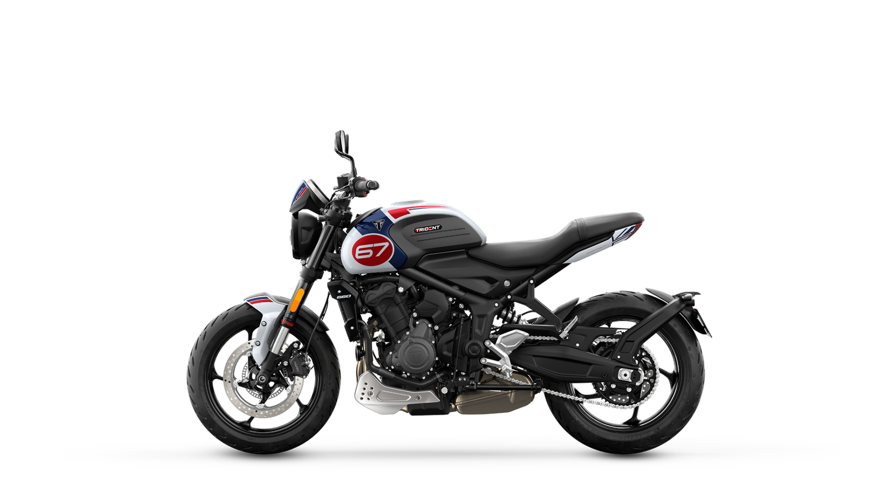 Triumph Trident 660 Triple Tribute Edition 2024