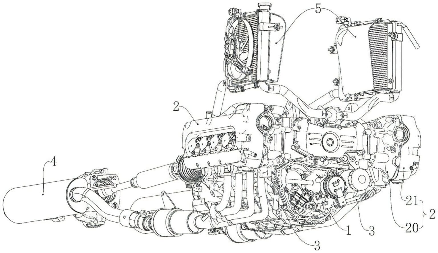 Suono Motorcycles 8 Zylinder 2 1