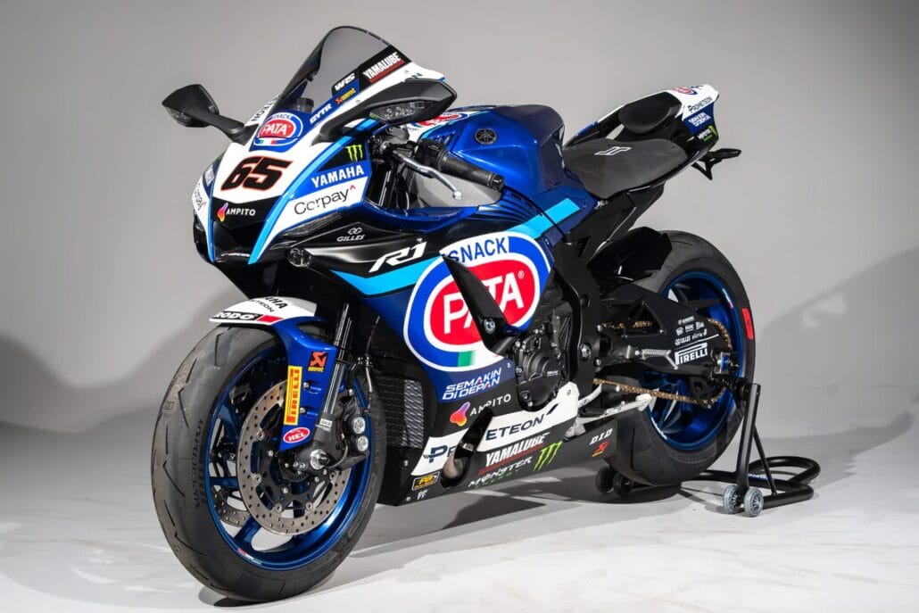 WorldSBK Pata Yamaha 2024 Rea YZF R1M 8 1
